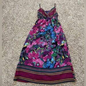 a.n.a Vibrant Floral Maxi Dress